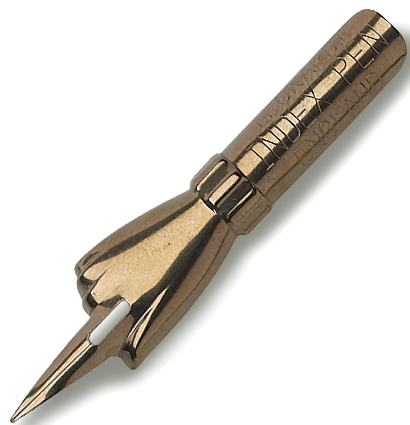 Бронзовое перо Manuscript General Index Pen для каллиграфии купить в магазине ArtCraft.Space