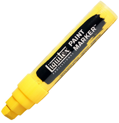 Маркер акриловый Liquitex Paint Marker широкий 15 мм 830 кадмий желтый средний имит купить в магазине маркеров ArtCraft.Space