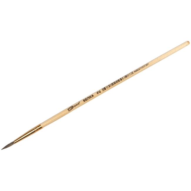 Кисть белка, ArtSpace, круглая №02 Кисть белка, ArtSpace, круглая №02