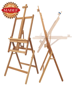 Mabef Мольберт студийный для масляной и акварельной живописи, буковый
