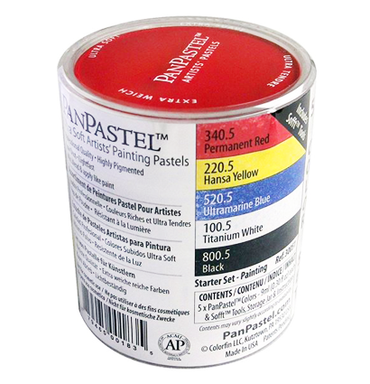 Набор ультрамягкой пастели PanPastel Colors Starter/Painting 5 цветов в контейнерах по 9 мл купить в художественном магазине ArtCraft.Space с доставкой по РФ и СНГ
