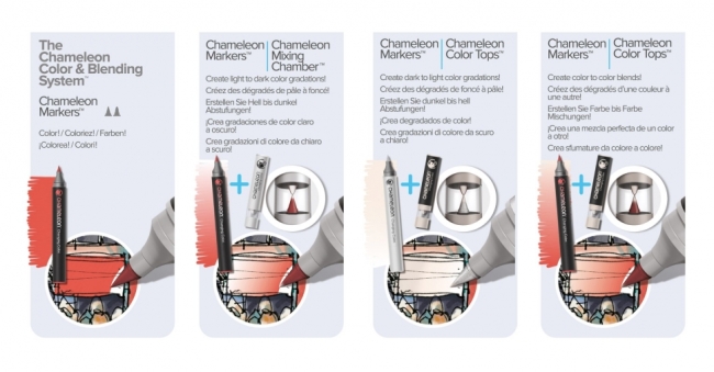 Набор "цвет и смешивание" Chameleon #8