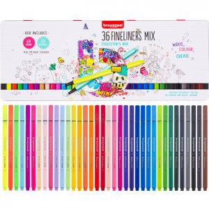 АКЦИЯ АПРЕЛЬ Набор линеров Bruynzeel 36цв, АКЦИЯ АПРЕЛЬ Набор линеров Bruynzeel 36цв,