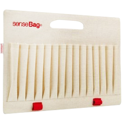 Пенал органайзер для 30 маркеров Copic SenseBag бежевый тканевый с держателем купить в магазине маркеров ArtCraft.Space с доставкой по всему миру