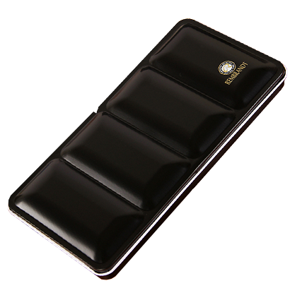 Набор акварели Rembrandt Royal Talens в кюветах в фирменном кейсе + кисть / 36 цветов Рембрандт купить в магазине акварели и товаров для рисования ArtCraft.Space