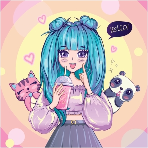 Пазл 64 эл. ТРИ СОВЫ "Аниме" Пазл 64 эл. ТРИ СОВЫ "Аниме"