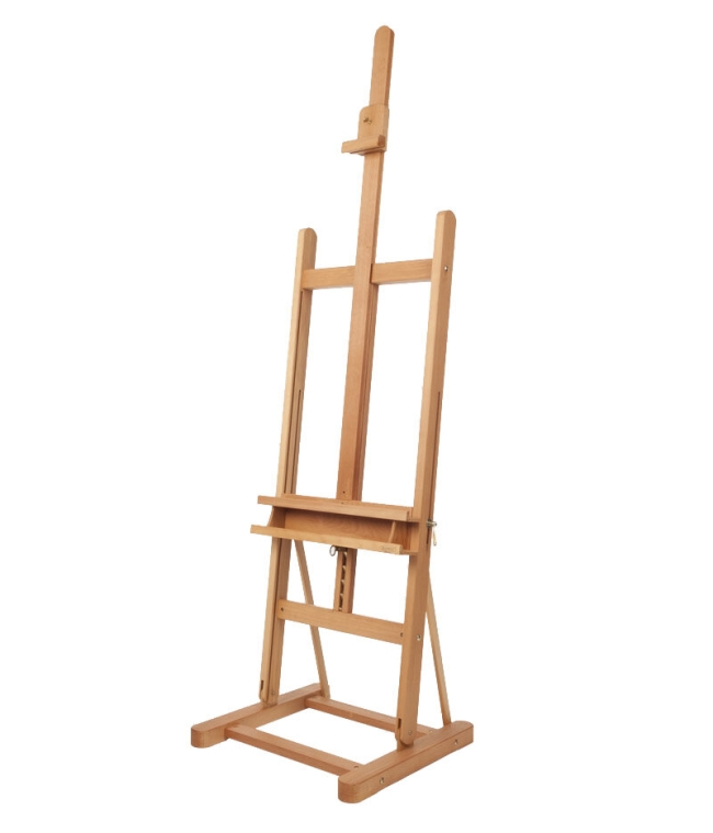 Мольберт студийный Mabef M/09 с полкой и фиксацией от складывания базовый купить в художественном магазине ArtCraft.Space с доставкой по всему миру