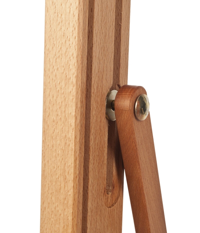 Мольберт студийный Mabef M/09 с полкой и фиксацией от складывания базовый купить в художественном магазине ArtCraft.Space с доставкой по всему миру