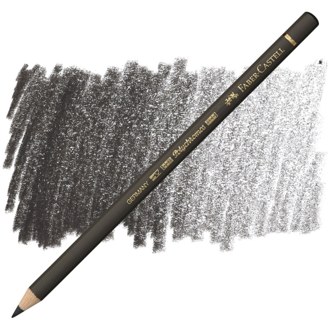 Карандаш художественный Faber-Castell "Polychromos", цвет 175 темная сепия