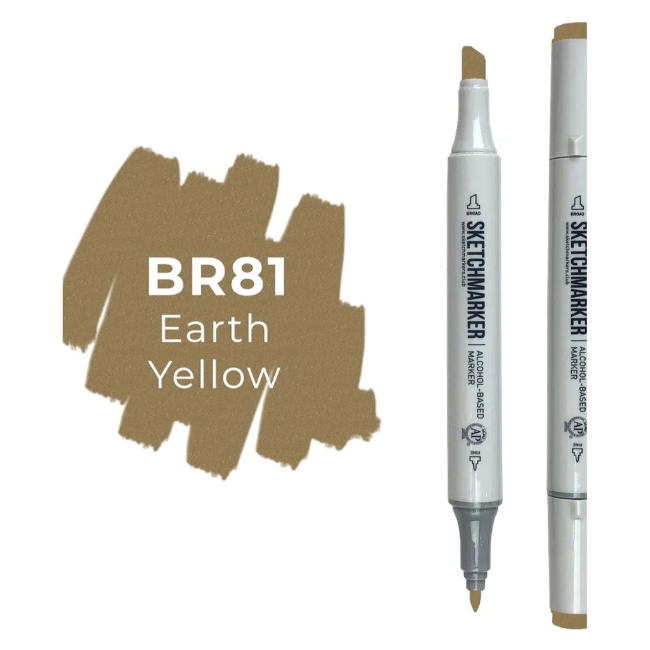 Маркер SKETCHMARKER двухсторонний на спирт.основе цв.BR81 Почва