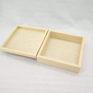 Заготовка для декорирования шкатулка 18х18х6см,