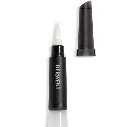 Кисть с резервуаром для воды Waterbrush H2O Derwent герметичная круглая купить в художественном магазине ArtCraft.Space с доставкой по всему миру
