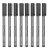 Набор черных пигментных линеров Graphmaster Pigment Liner  S/F/M 8 штук купить в магазине товаров для рисования ArtCraft.Space с доставкой по РФ и СНГ
