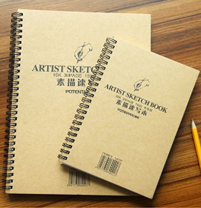 Купить скетчбук с крафтовой обложкой в интернет-магазине товаров для скетчинга ArtCraft.Space с доставкой по всей России