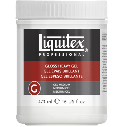 Гель для акриловой живописи Liquitex Gloss Heavy Gel глянцевый густой 473 мл купить в художественном магазине ArtCraft.Space