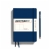 Блокнот Leuchtturm1917 Classic A5 (14.5x21см.) 80г/м2 - 251 стр. нелинованный, твердая обложка, цвет: Синий Неви