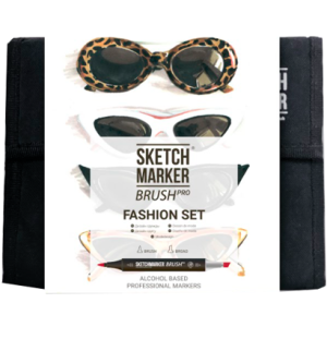 Набор маркеров SKETCHMARKER Brush Fashion 36шт Набор маркеров SKETCHMARKER Brush Fashion 36шт