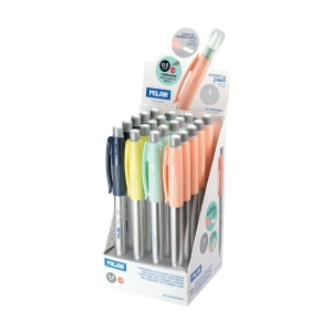 Карандаш механический MILAN PL1 грифель 0.5мм серебристый 20шт/упак