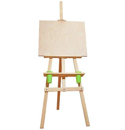 Мольберт Лира "Комплект" Малевичъ разборный из сосны для работы в студии или дома купить в художественном магазине ArtCraft.Space с доставкой по РФ и СНГ