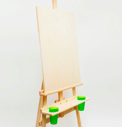 Мольберт Лира "Комплект" Малевичъ разборный из сосны для работы в студии или дома купить в художественном магазине ArtCraft.Space с доставкой по РФ и СНГ