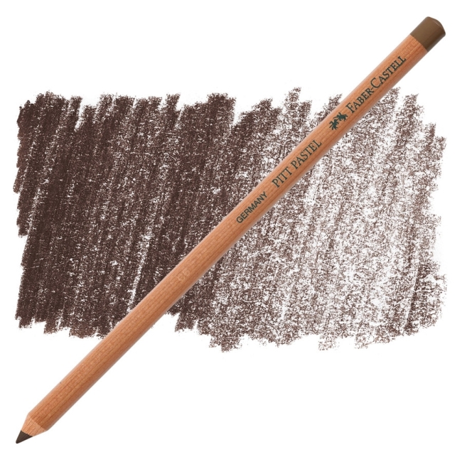 Пастельный карандаш Faber-Castell "Pitt Pastel" цвет 280 жженая умбра