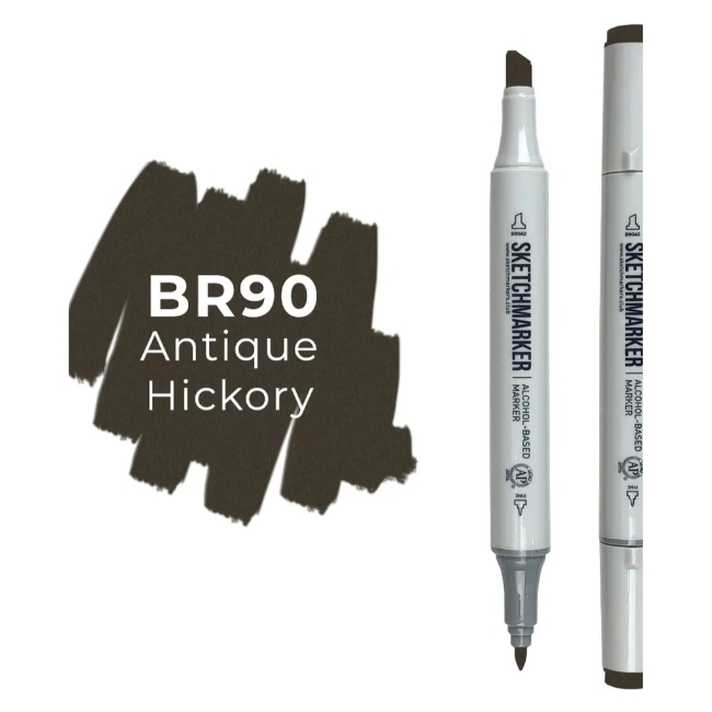 Маркер SKETCHMARKER двухсторонний на спирт.основе цв.BR90 Античный Хикори
