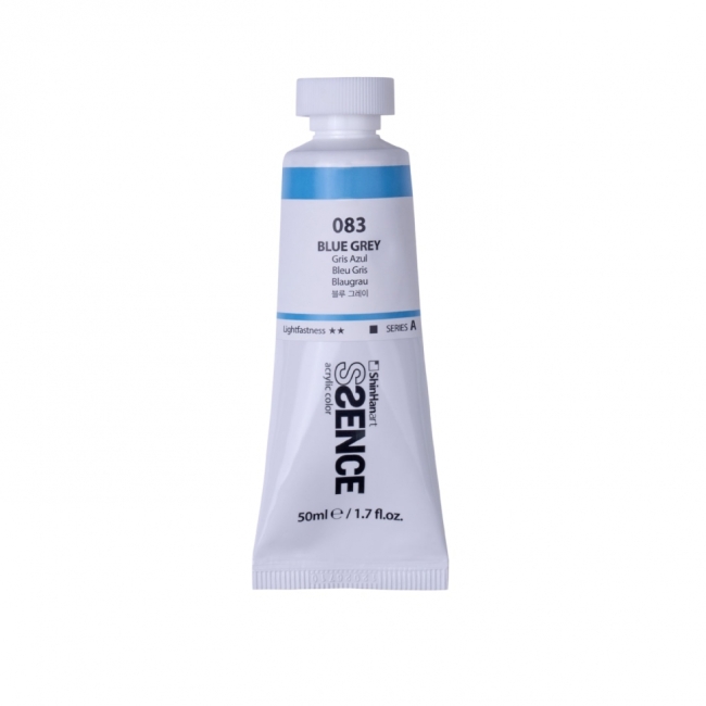 Краска акриловая ShinHan Ssence туба 50мл №83 Серый синеватый Краска акриловая ShinHan Ssence туба 50мл №83 Серый синеватый