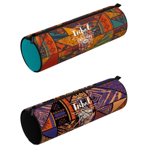 Пенал-тубус 1 отделение, 210*60 Berlingo, полиэстер, МИКС 4 Пенал-тубус 1 отделение, 210*60 Berlingo, полиэстер, МИКС 4