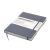 Блокнот Leuchtturm1917 Classic A5 (14.5x21см.) 80г/м2 - 251 стр. в линейку, твердая обложка, цвет: Антрацитовый
