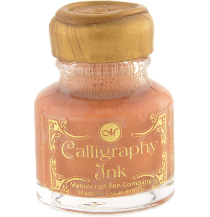 Чернила для каллиграфии Manuscript Calligraphy Gift Ink 30 мл золотые купить в магазине ArtCraft.Space с доставкой