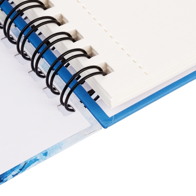 Скетчбук для акварели 20л., 190*190 Greenwich Line "Navy ships", на гребне, 200г/м2