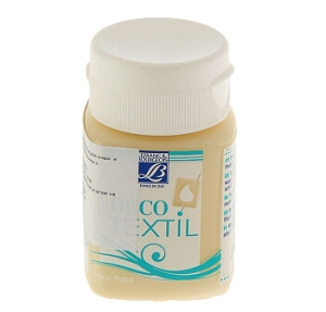 Краска по ткани DECO TEXTIL банка 50мл №872 Молочно-кремовый