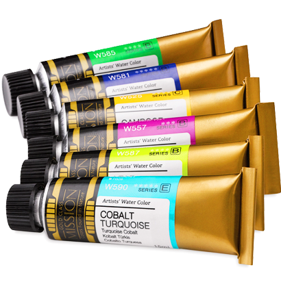 Набор акварельных красок Mijello Mission Gold Pure Pigment Watercolor 17 цветов в тубах 15 мл  купить в художественном магазине ArtCraft.Space с доставкой по РФ и СНГ