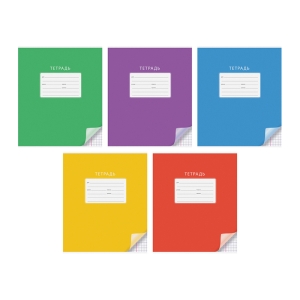 Тетрадь 12л., клетка ArtSpace "Однотонная. С уголком" Тетрадь 12л., клетка ArtSpace "Однотонная. С уголком"