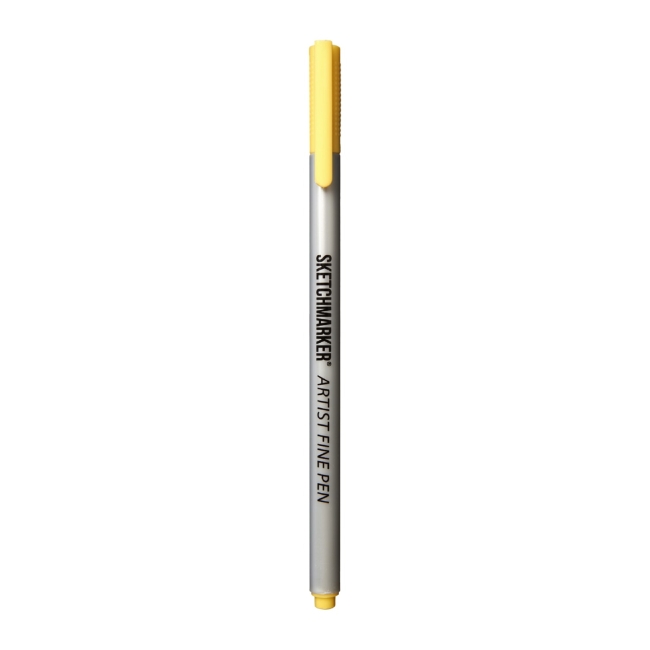 Ручка капиллярная SKETCHMARKER Artist fine pen цв. Желтый