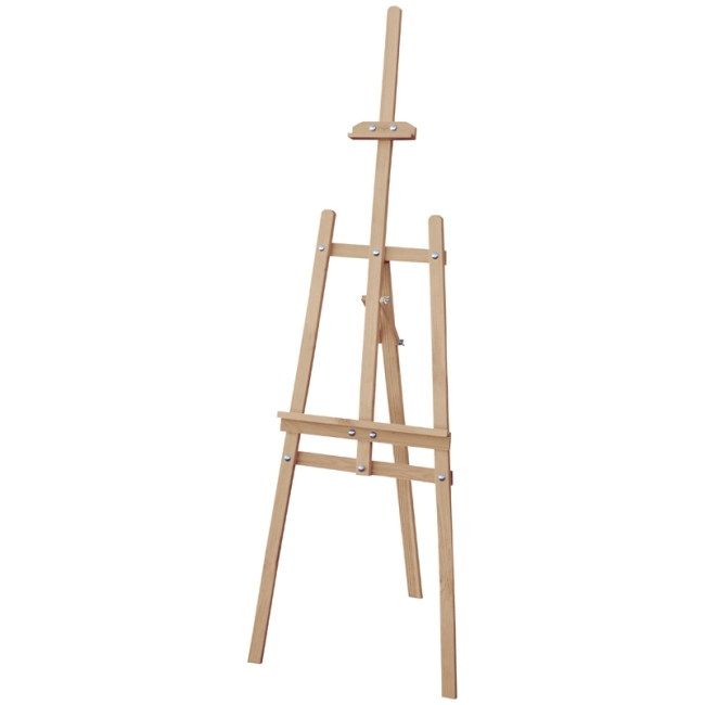Мольберт напольный Лира с бегунком Гамма "Хобби", 54*58*170см, сосна Мольберт напольный Лира с бегунком Гамма "Хобби", 54*58*170см, сосна