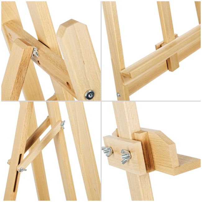 Мольберт напольный Лира с бегунком Гамма "Хобби", 54*58*170см, сосна Мольберт напольный Лира с бегунком Гамма "Хобби", 54*58*170см, сосна