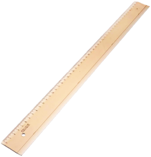 Линейка 50см Koh-I-Noor, дымч. пластик, пакет с подвесом