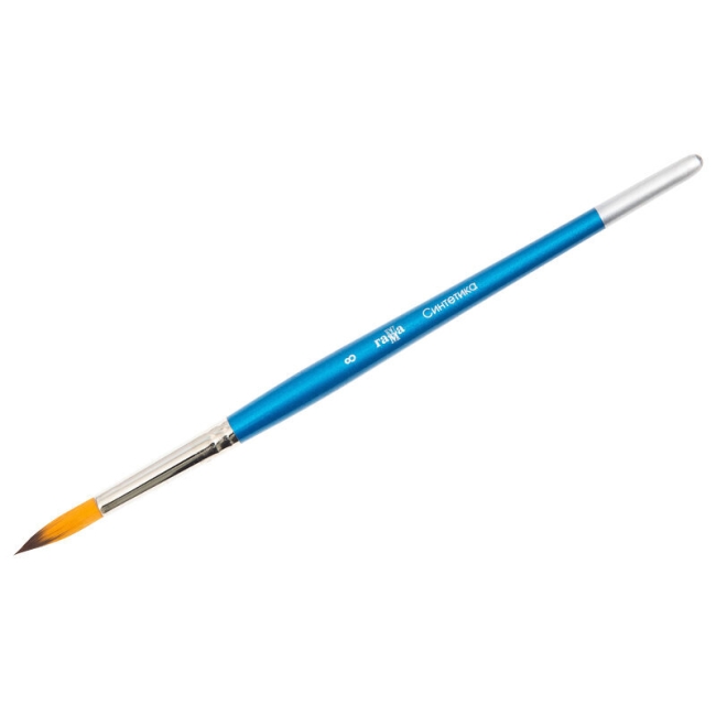 Кисть синтетика Гамма, круглая №08