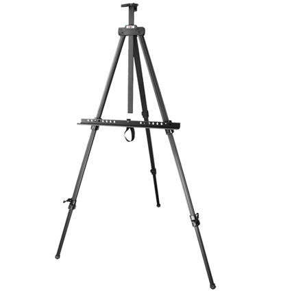 Мольберт тренога из алюминия Гамма "Московская палитра" высота 178 см в фирменном чехле купить  в художественном магазине ArtCraft.Space с доставкой по РФ и СНГ