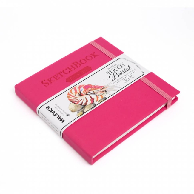 Скетчбук для маркеров и графики Bristol Touch Малевичъ малиновый 14х14 см / 40 листов / 180 гм купить в магазине ArtCraft.Space с доставкой Скетчбук для маркеров и графики Bristol Touch Малевичъ малиновый 14х14 см / 40 листов / 180 гм купить в магазине ArtCraft.Space с доставкой