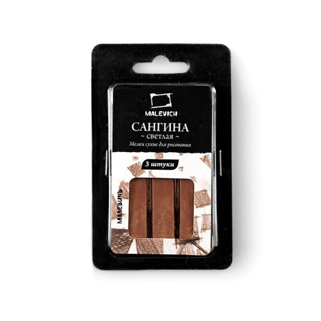 Сангина светлая пастель сухая Малевичъ 3 штуки в картонной упаковке купить в художественном магазине ArtCraft.Space с доставкой по всему миру Сангина светлая пастель сухая Малевичъ 3 штуки в картонной упаковке купить в художественном магазине ArtCraft.Space с доставкой по всему миру