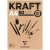 Альбом для эскизов Kraft ClaireFontaine крафт-бумага верже А4 / 50 листов / 120 гм купить в магазине ArtCraft.Space
