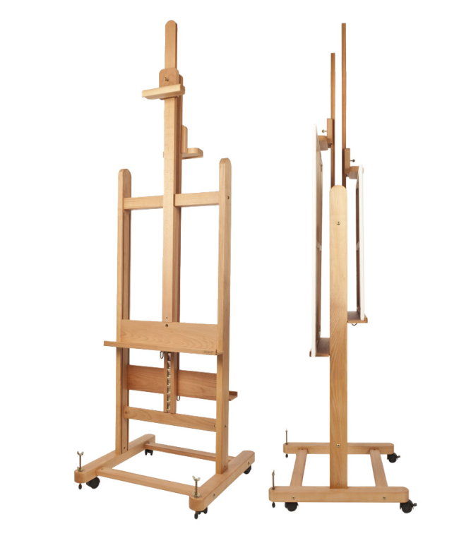 Мольберт студийный Mabef M/19 двусторонний для двух холстов станковый из бука купить в художественном магазине ArtCraft.Space с доставкой