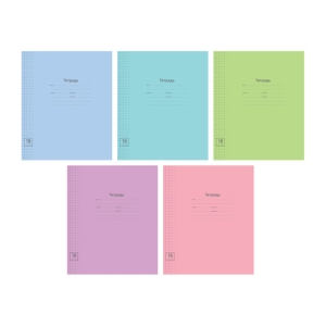 Тетрадь 18л., клетка ArtSpace "Однотонная. Линовка"