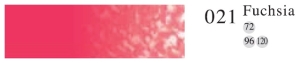 Пастель профессиональная сухая полутвёрдая квадратная цвет № 021 фуксия