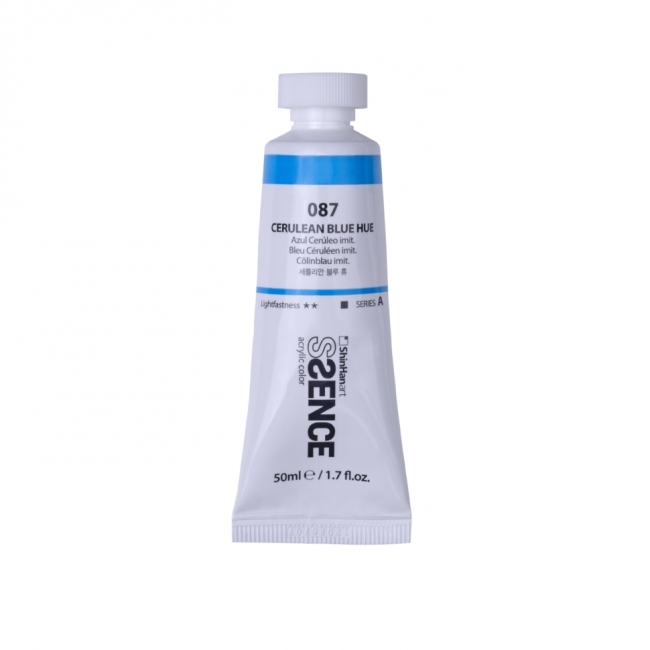 Краска акриловая ShinHan Ssence туба 50мл №87 Лазурно-синий (церулеум) Краска акриловая ShinHan Ssence туба 50мл №87 Лазурно-синий (церулеум)