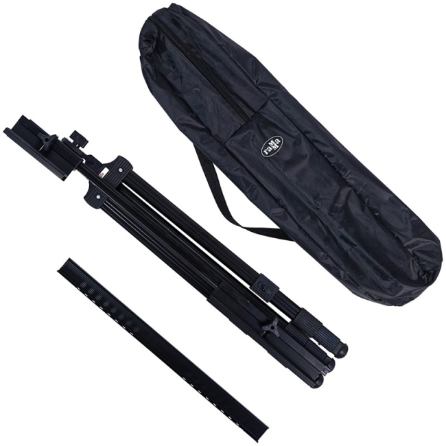 Мольберт тренога из алюминия Гамма "Московская палитра" с горизонтальным положением высота 175 см в фирменном чехле купить в художественном магазине ArtCraft.Space с доставкой по РФ и СНГ