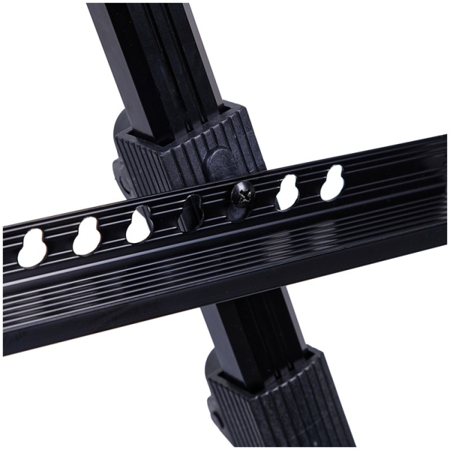 Мольберт тренога из алюминия Гамма "Московская палитра" с горизонтальным положением высота 175 см в фирменном чехле купить в художественном магазине ArtCraft.Space с доставкой по РФ и СНГ