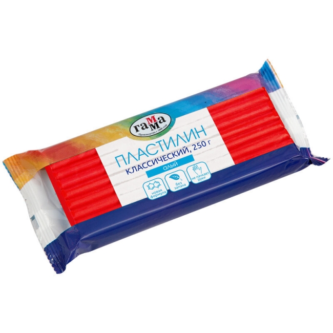 Пластилин Гамма "Классический" для лепки поштучно алый 250г купить в художественном магазине ArtCraft.Space с доставкой по всему миру Пластилин Гамма "Классический" для лепки поштучно алый 250г купить в художественном магазине ArtCraft.Space с доставкой по всему миру